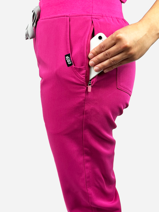Margot Jogger Pants - Extreme Pink